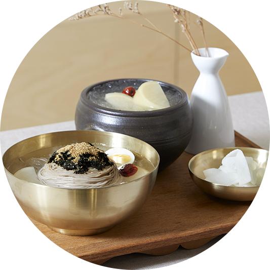 동치미막국수 한 상