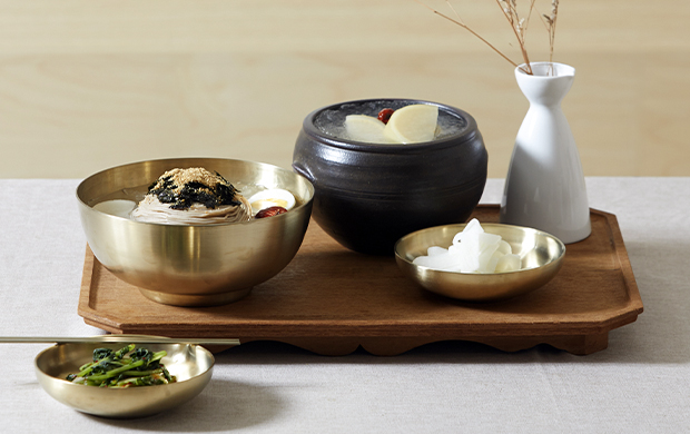 동치미막국수 한 상