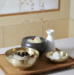 동치미막국수 한 상